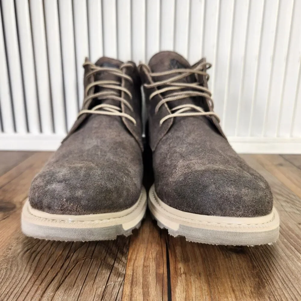 Sorel Madson II Waterproof Chukka Boots Mens Sz 9.5 Brown Suede Outdoors Hiking